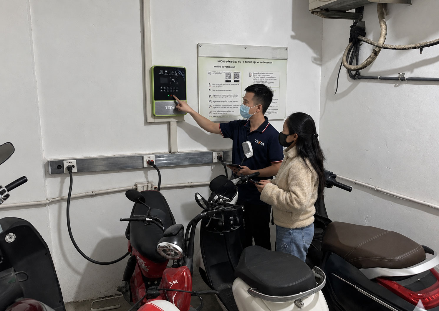 Trạm sạc ô tô điện TERA