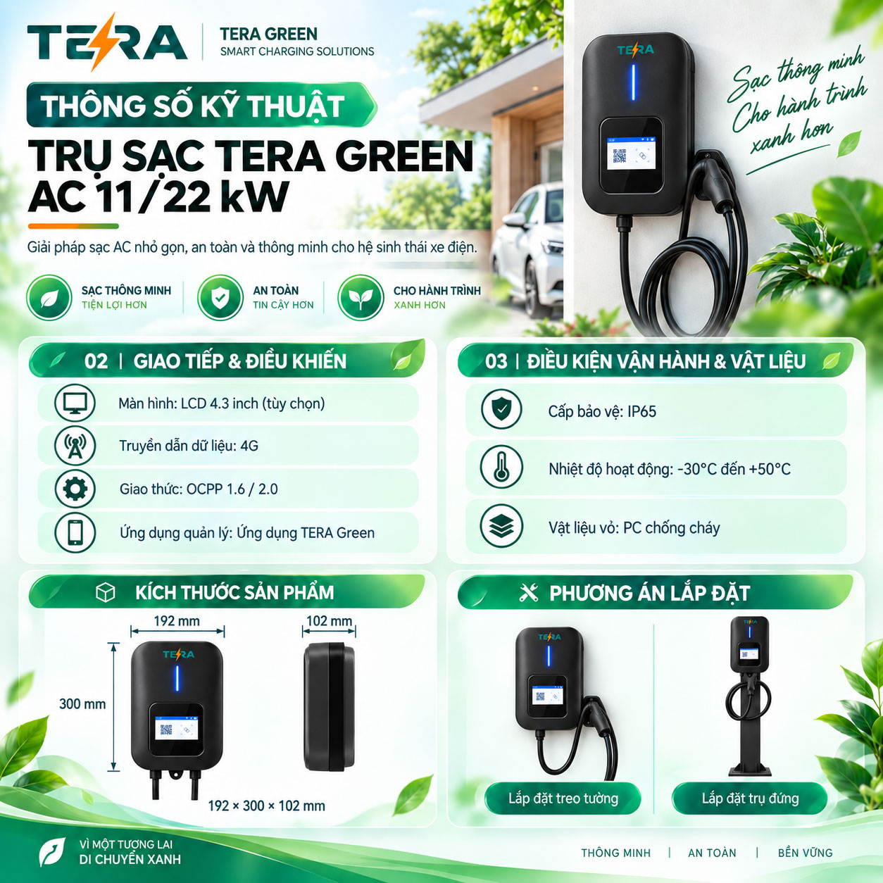Hạ tầng dây dẫn và máng cáp bảo vệ chuẩn IP54
